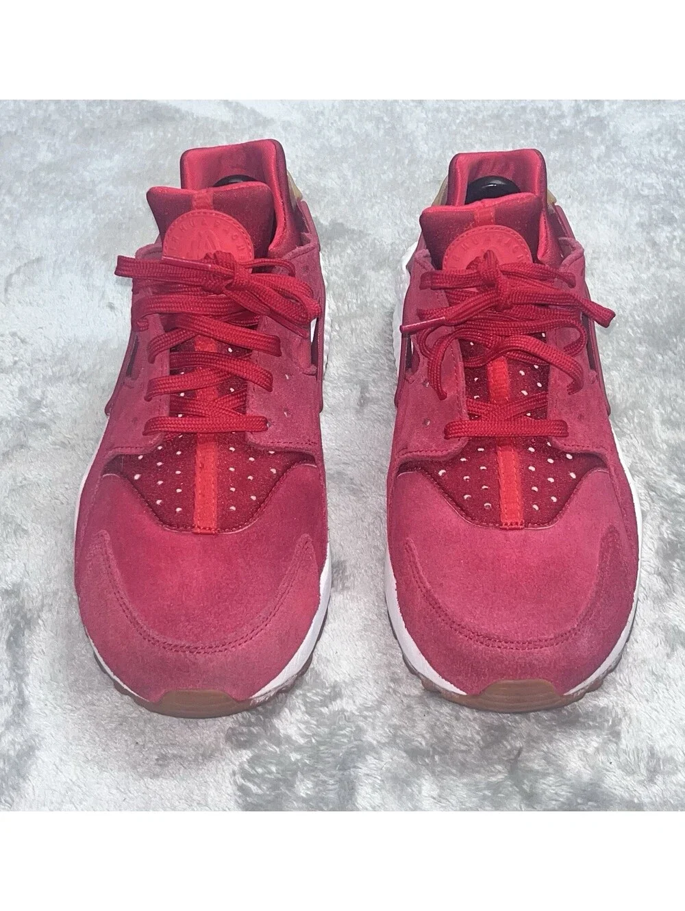 Nike Air Huarache Run SD University Red Gum Sole AA0524-601 Mens 9.5